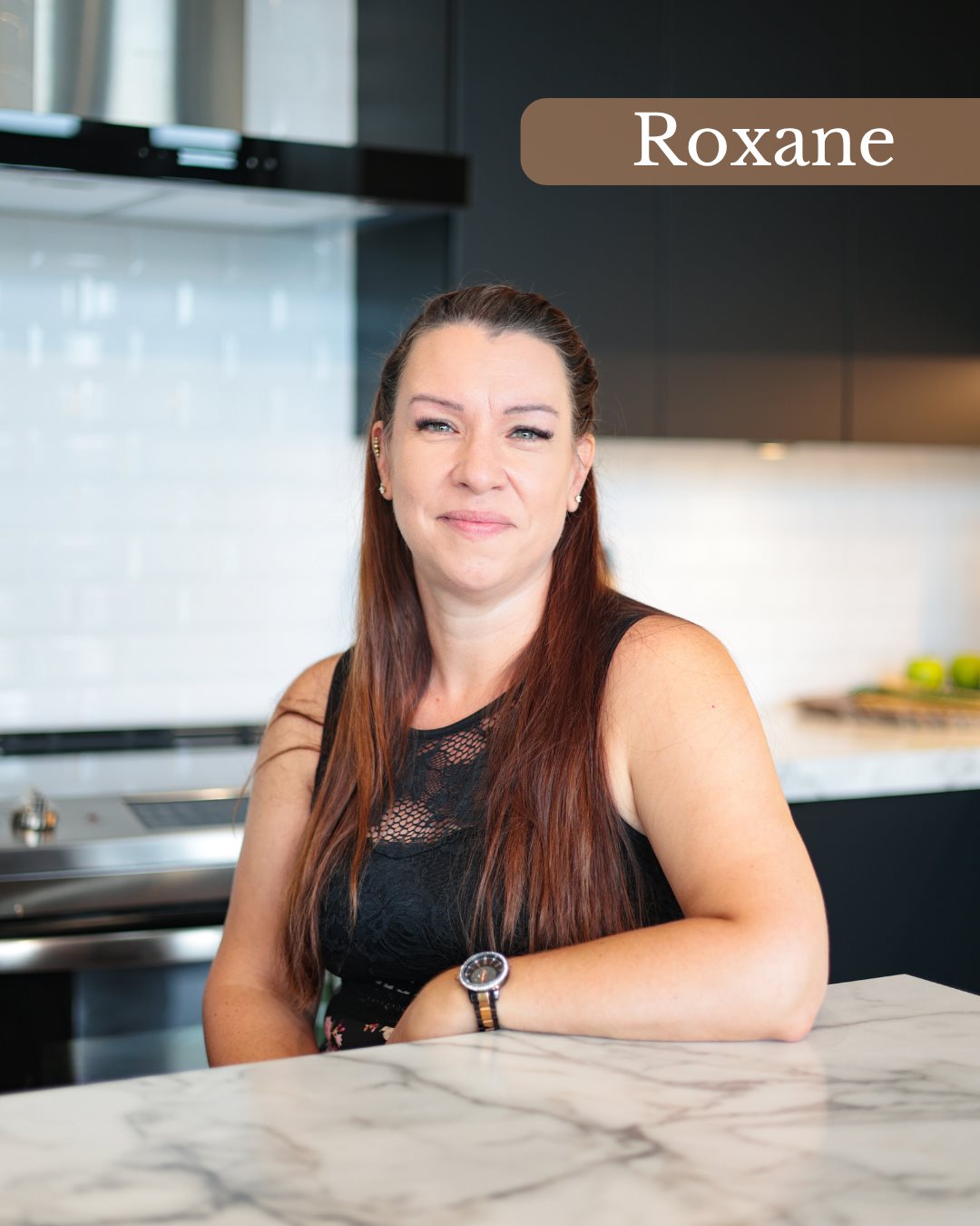 Roxane St-Louis, Designer-cuisiniste, Cuisines MRS